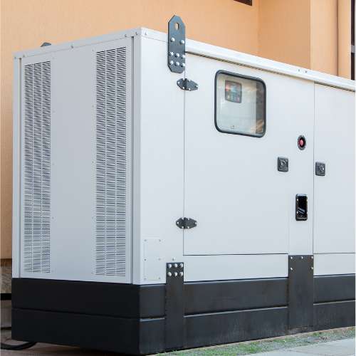 a power generator with perforated metal