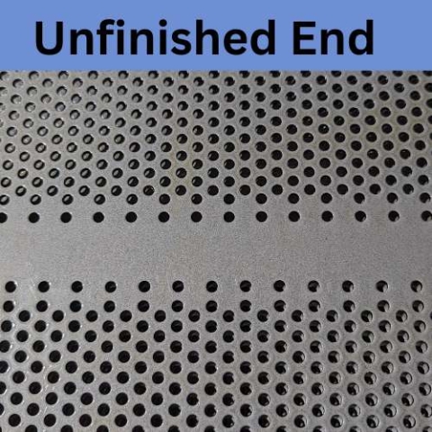 unfinished end pattern