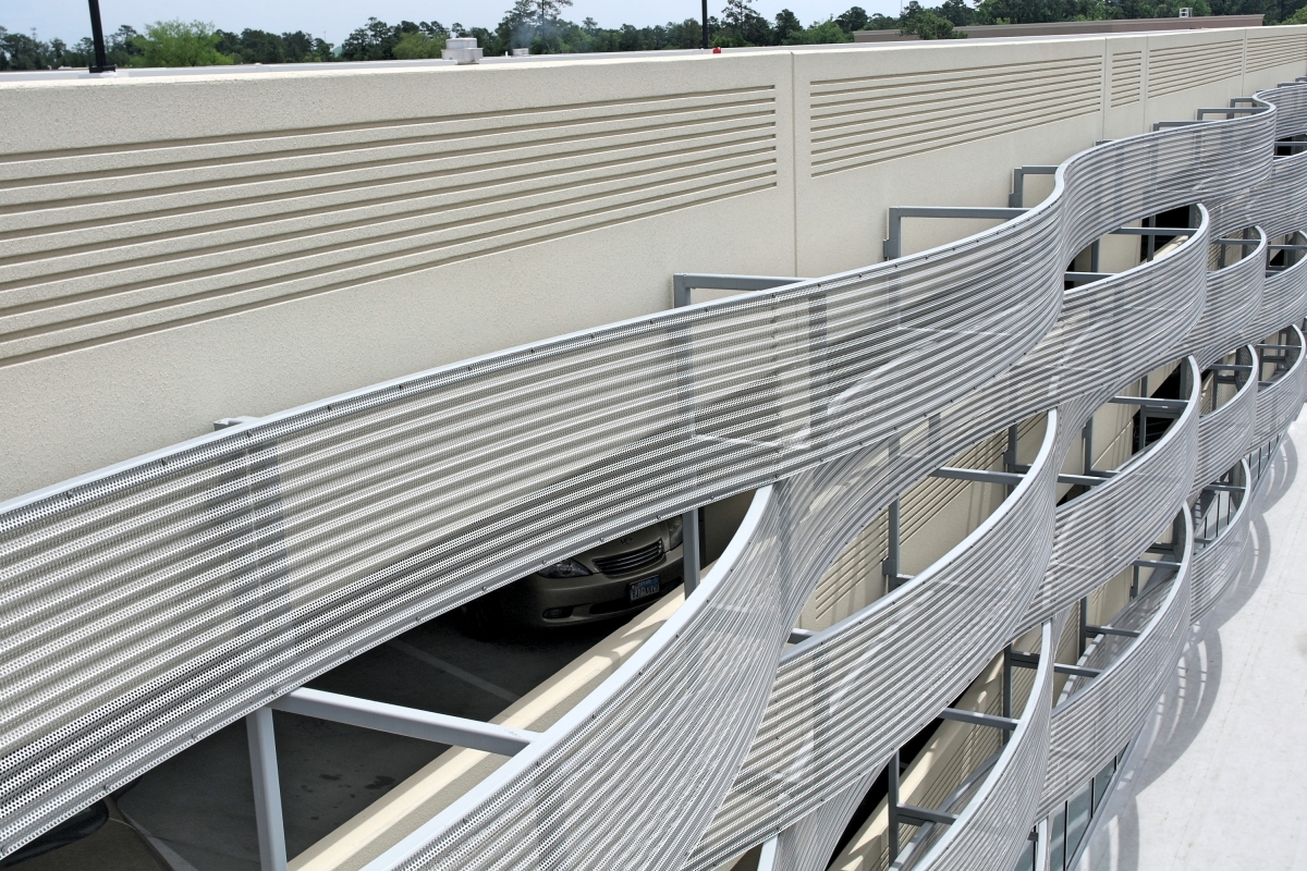 Perforated Roll Forming Facade
