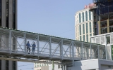 Walkway to Canal street ferry terminal building