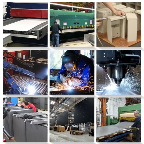 Examples of custom metal fabrication