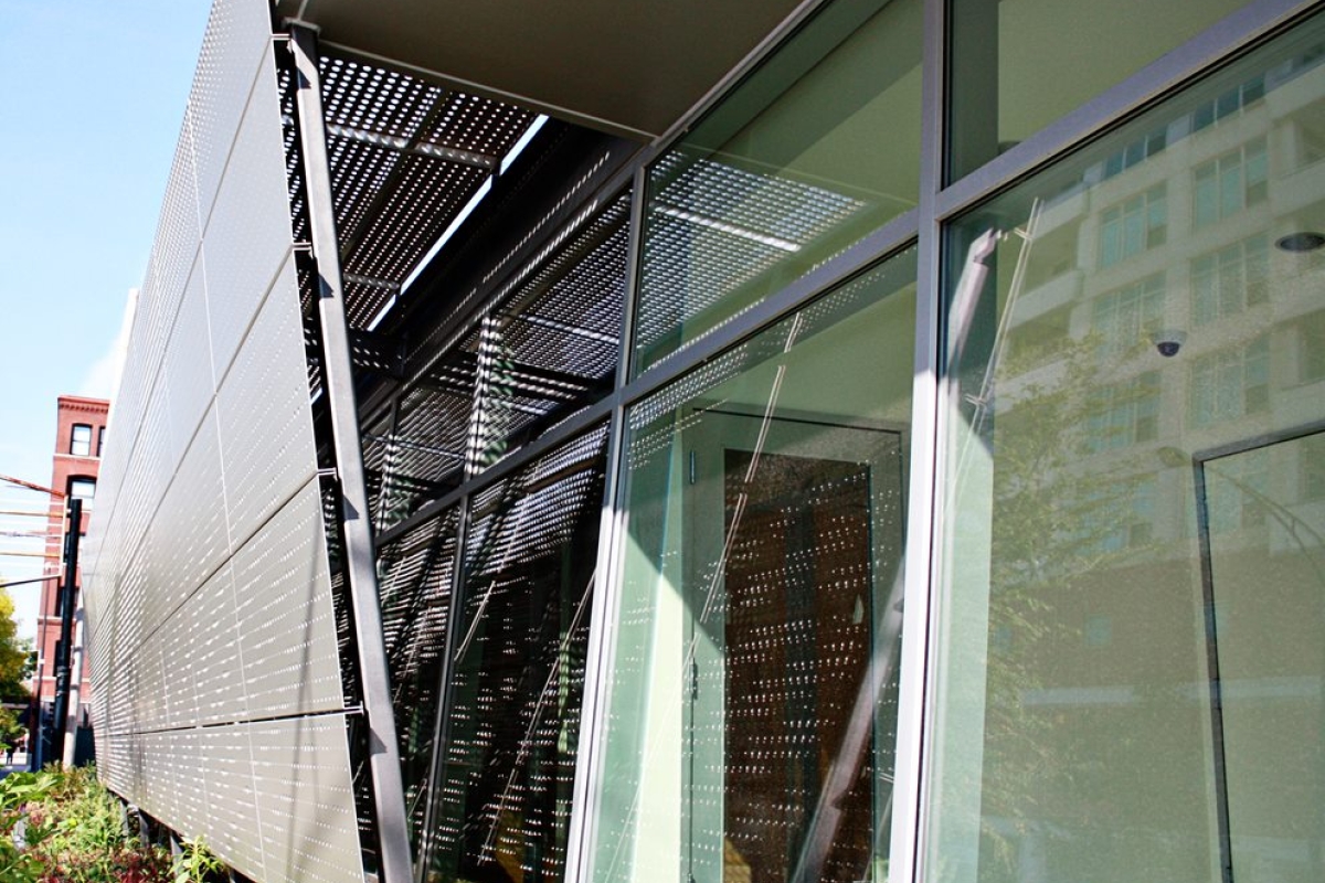 Exterior Perforated Metal Law Office