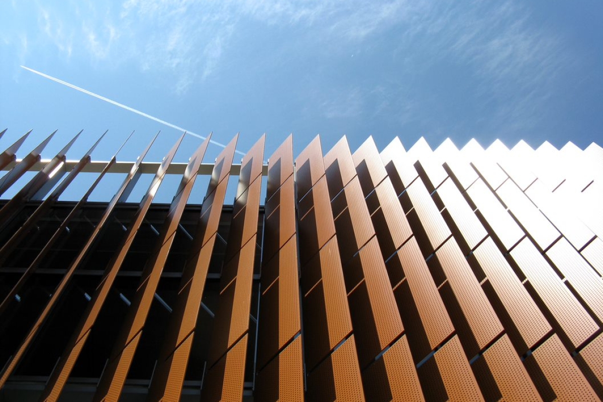 Tenley Library Perforated Panels