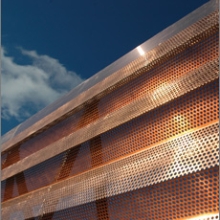 Illinois State Emergency Operations Perforated Copper Exterior