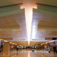JFK Terminal 9 Perforated Ceiling Tiles