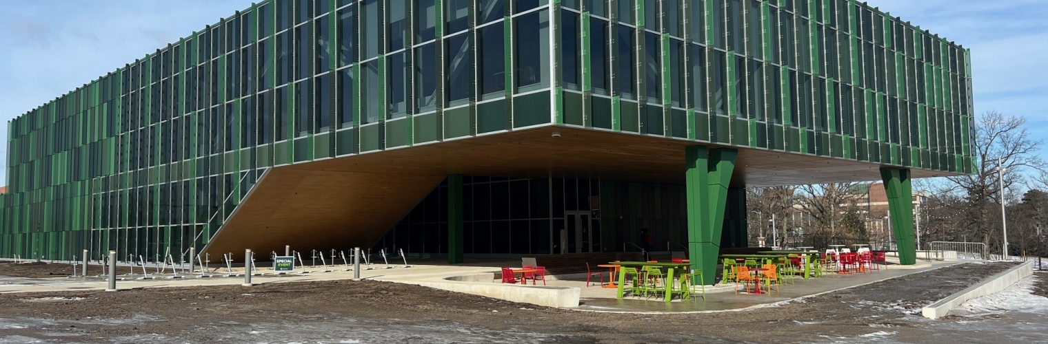 Perforated Sunshades, MSU Multicultural center