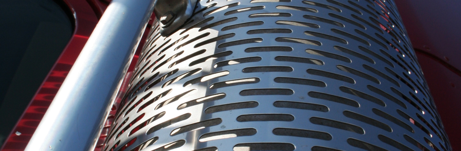 Perforated Muffler Exhaust Guards