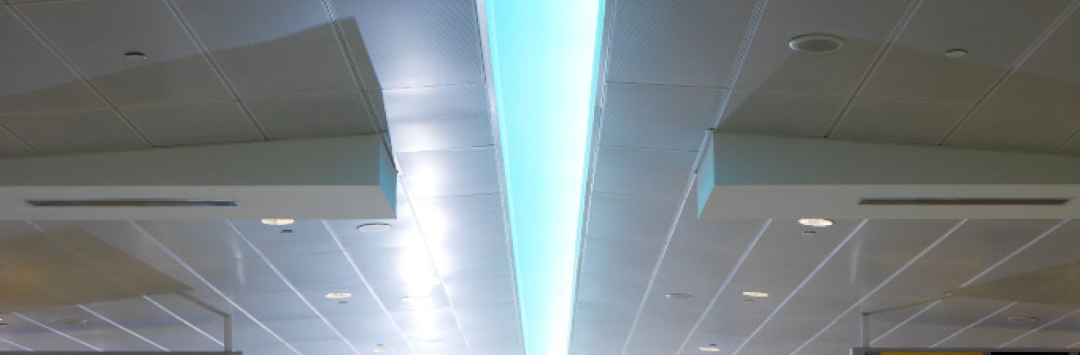 Perforated Acoustic Ceiling