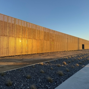 Corten Screen Wall